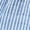Blue White Stripe, variant on Women's Plus Size Collared Neck 3/4 Sleeve All Over Print Straight Tiered Maxi Dress, Casual Loose Long Dress