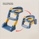 thumbnail image 4 of Asiento De Entrenamiento Para Ir Al Baño Con Escalera, Reposabrazos Plegables Y Seguros, Asiento De Inodoro Para Ir Al Baño Para Niños Pequeños, Almohadillas Antideslizantes, 4 of 7