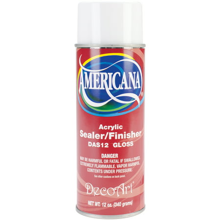 Americana Acrylic Sealer/Finish Aerosol Spray (Best Sealant For Acrylic Paint)
