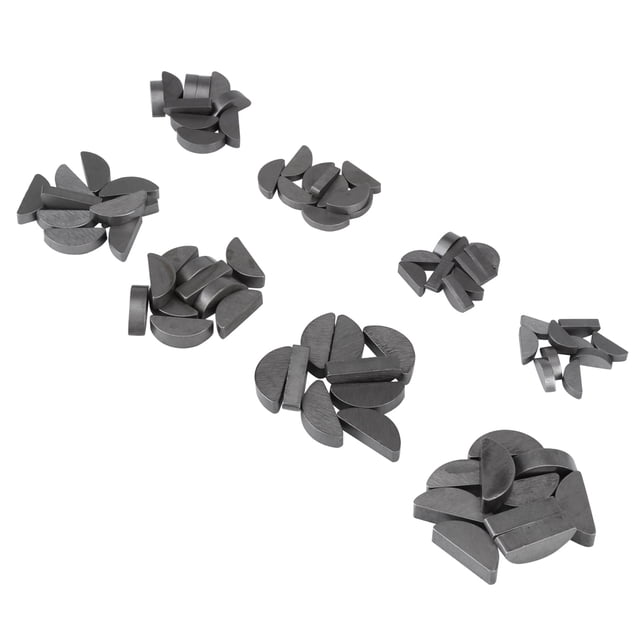 Woodruff Key 80pcs Woodruff Key Assortment For Industry Mechanical Mechanical Tool