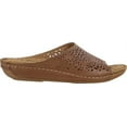 thumbnail image 3 of Comfort Wave by Easy Street Valerie Leather Sandals (Women), 3 of 7