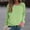 Green, variant on Ayfxijin Pullover Sweaters for Women,Women's Winter Halloween Hoodless Long Sleeve O-Neck Loose Printed Sweatshirts
