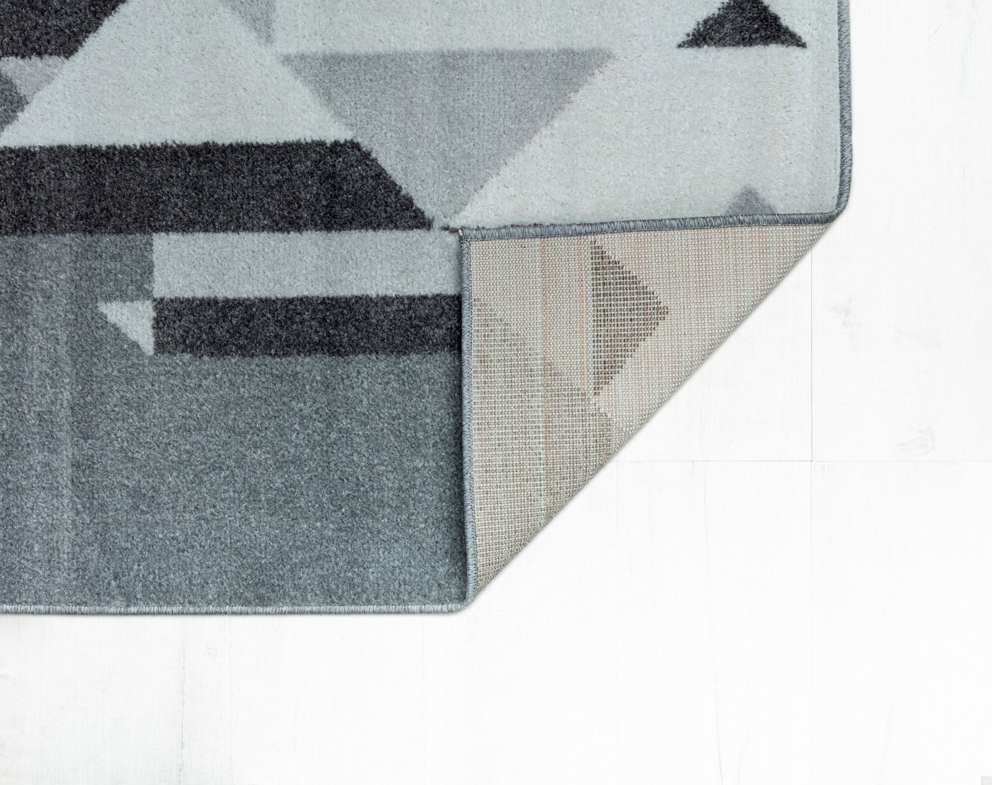 Mason Brooks Azure AZ50B Network Grey Geometric Contemporary Gray Area Rug, 8'3" X 10'0"