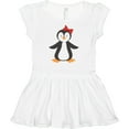 thumbnail image 3 of Inktastic Cute Penguin, Little Penguin, Penguin with Bow Girls Baby Dress, 3 of 5