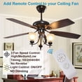 thumbnail image 3 of Kit de control remoto de ventilador de techo LPHUMEX para Harbor Breeze, 3 of 8