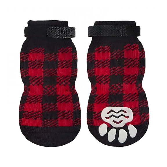 GASTROPOD Dog Socks for Hardwood Floors to Prevent Licking, Dog Boots Paw Protector with Non Anti Slip, Dog Grips for Large Senior Dogs