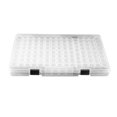 thumbnail image 2 of Caja organizadora de plástico transparente Contenedor de almacenamiento Joyero con ajustable TFixol caja de almacenamiento de uñas, 2 of 5