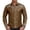 A-Brown837, variant on XIAOCHA Men's Western Style Embroidered Shirt Collared Long Sleeve Button Up Slim Fit Blouse Stylish Vintage Cowboy Casual Going Out Top