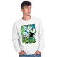 thumbnail image 3 of Cool Popeye Raised By the Hustle Men Big & Tall Sweatshirt Brisco Brands 2X, 3 of 5