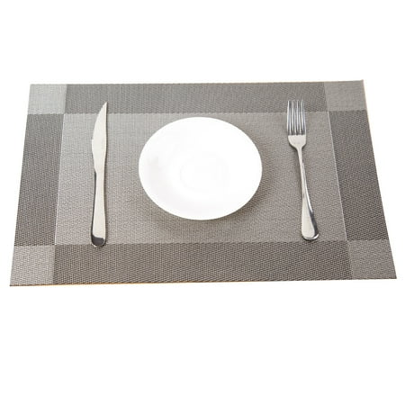 

Sanwood 45x30cm PVC Waterproof Heat Insulation Mat Dinning Table Bowl Dish Pad Placemat