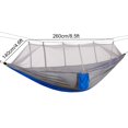thumbnail image 4 of Fyydes Portable Camping Travel Hammock Hanging Bed with Mosquito Net, 4 of 8