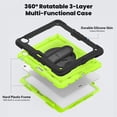 thumbnail image 6 of Junayo for iPad Air 13 inch Case 2024 M2 Heavy Duty Shockproof Protective Case with Screen Protector Stand and Hand Strap Shoulder Strap, 6 of 8