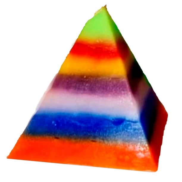 Pirámide De 7 Colores Grande