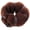 Brown, variant on Beauty Small Hair Bun Maker 2 Pieces - Doughnut Chignon Clip Hair Accessory for Kids & Women's Hair Styling (Blonde)
