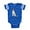Royal Blue, variant on CafePress - FIN JRT Life - Cute Infant Baby Football Bodysuit