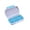 Blue, variant on Pill case Travel Pill Organizer, Pill Box for Purse Vitamin Fish Oil 6 Compartments Container Medicine Box Waterproof Pill Box Storage Container Travel Drug Medicine Case