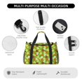 thumbnail image 4 of Fotbe St. Patrick's Day3 Bolsa de Viaje con Estampado, Bolsa de Fin de Semana para Mujer con Compartimento para Zapatos, Bolsa de Gimnasio con Bolsillo Húmedo, 4 of 7