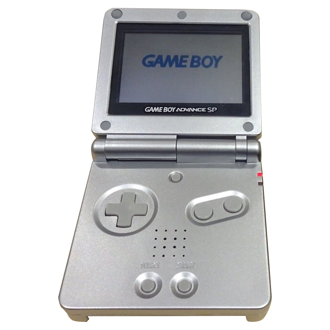 Nintendo Gameboy Advance good SP Platinum Onyx Silver Black System