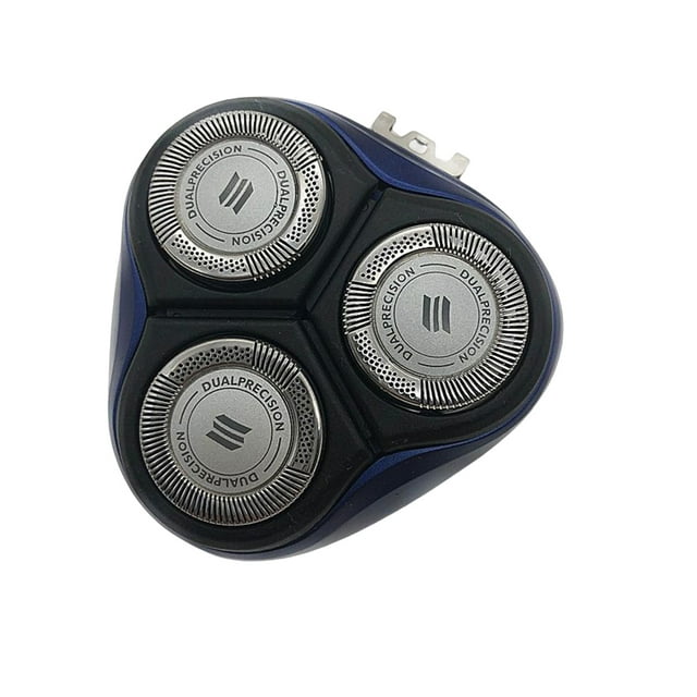 Seitruly Afeitadora eléctrica, cabezal de afeitado reemplazado, herramienta de recorte de barba Facial extraíble, accesorio de repuesto para FLP PT860 Juegos de afeitado Azul oscuro Seitruly CE001216-01