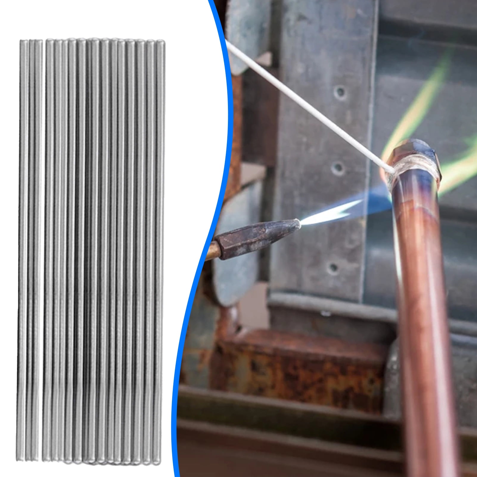 50X Aluminum Welding Brazing Rod Low Temperature Solder rod Welding Wire 1.6/2.0 