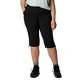 thumbnail image 6 of Columbia Women's Saturday Trail II Knee Pant, Water & Stain Resistant Black, 6 of 8