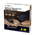 thumbnail image 1 of Placa térmica con termostato y chip inteligente, ajustable, 6 W, para terrarios de hasta 30 cm, placa para reptiles, calentador para reptiles REPTI ZOO Placa térmica con termostato, chica, 1 of 9