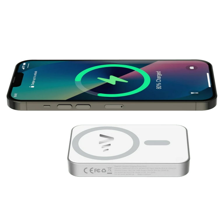 Ventev Cargador magnético inalámbrico | Cargador MagSafe de carga rápida  para estación de carga Samsung y Apple | Compatible con dispositivos
