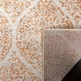 thumbnail image 6 of SAFAVIEH Madison Leighton Geometric Area Rug, Cream/Orange, 5'1" x 7'6", 6 of 10