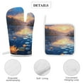 thumbnail image 4 of Butterfly Insulated Gloves And Pot Mats (four Piece Set), 4 of 6