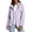 #484-Purple, variant on Warop Womans Windbreaker Jacket, Stand Collar Long Sleeve Waterproof Coat, Hiking Travel Outdoor Workwear for Fall