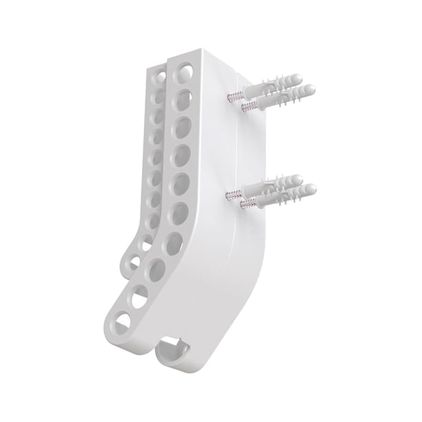 Organizador de pilas AA y AAA combinado Soporte de pilas Estante de almacenamiento Soporte de pilas para Blanco
