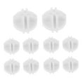 thumbnail image 6 of LABSERRON 10Pcs Garden Wire Cube Connector Closet Organizer Plastic Storage Insert Groove, 6 of 8