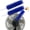 2*blue, variant on Fan Cleaning Brush Dusting Brush, Bendable Microfiber Head, Reusable Washable Duster for Ceiling Fan Blades Air Vents Curtains Cars