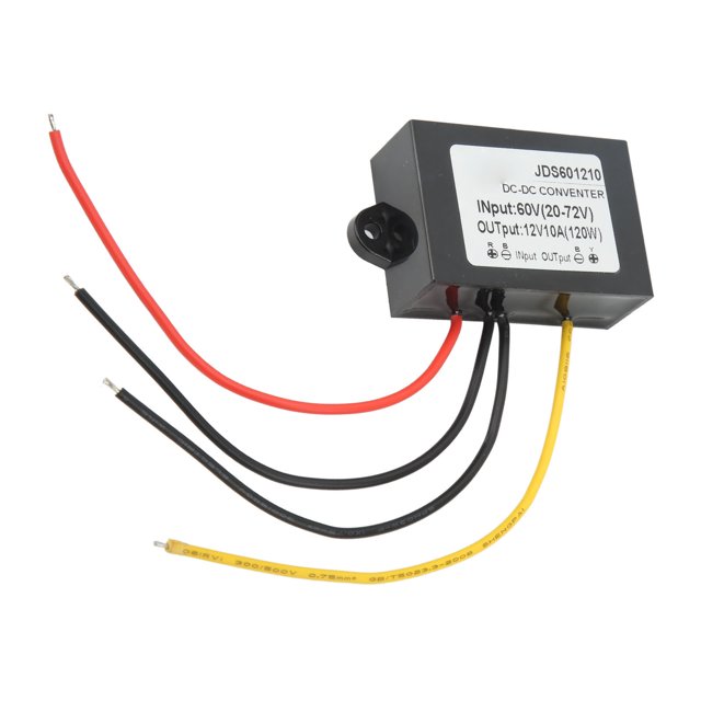Módulo convertidor de CC ANGGREK IP67 a prueba de agua 20-72 V 12 V 10 A 120 W