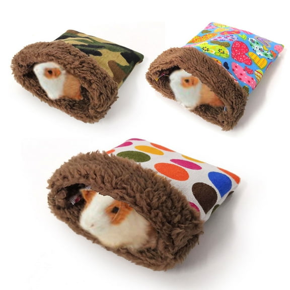 Hamster Small Pet Nest Hedgehog Squirrel Bed Guinea Pig Warm Winter Sleeping Bag