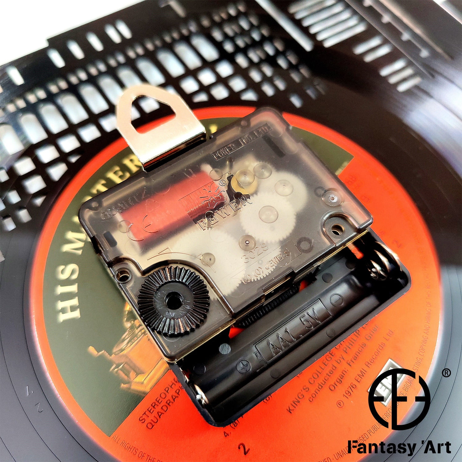 Track and Field Sport Vinyl Record Wall Clock, Cross Country Running Gift for Any Occasion, Track and Field Art