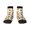 2 Black-1, variant on Boho Chicken Pattern Quarter Crew Socks,Toe Seamed Ankle Socks,Cotton Cushioned Breathable Athletic Crew Sports Socks