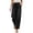 Black, variant on Jeans for Women Solid Loose Pull On Classic Distressed Work Casual Jeans Elastic High Waisted Wide Leg Jeans with Pockets