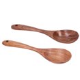 thumbnail image 1 of VGEBY Acacia Wood Fork And Spoon Set Salad Toss And Mix Servers Cooking Spoon Spork Set With Ergonomically Designed Wide Handle, 1 of 8