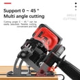 thumbnail image 3 of Dalazy Plastic Angle Grinder Base Portable Professional Protective Cap Handled 0-45 Degree Depth Adjustable Bracket Accessories, 3 of 9