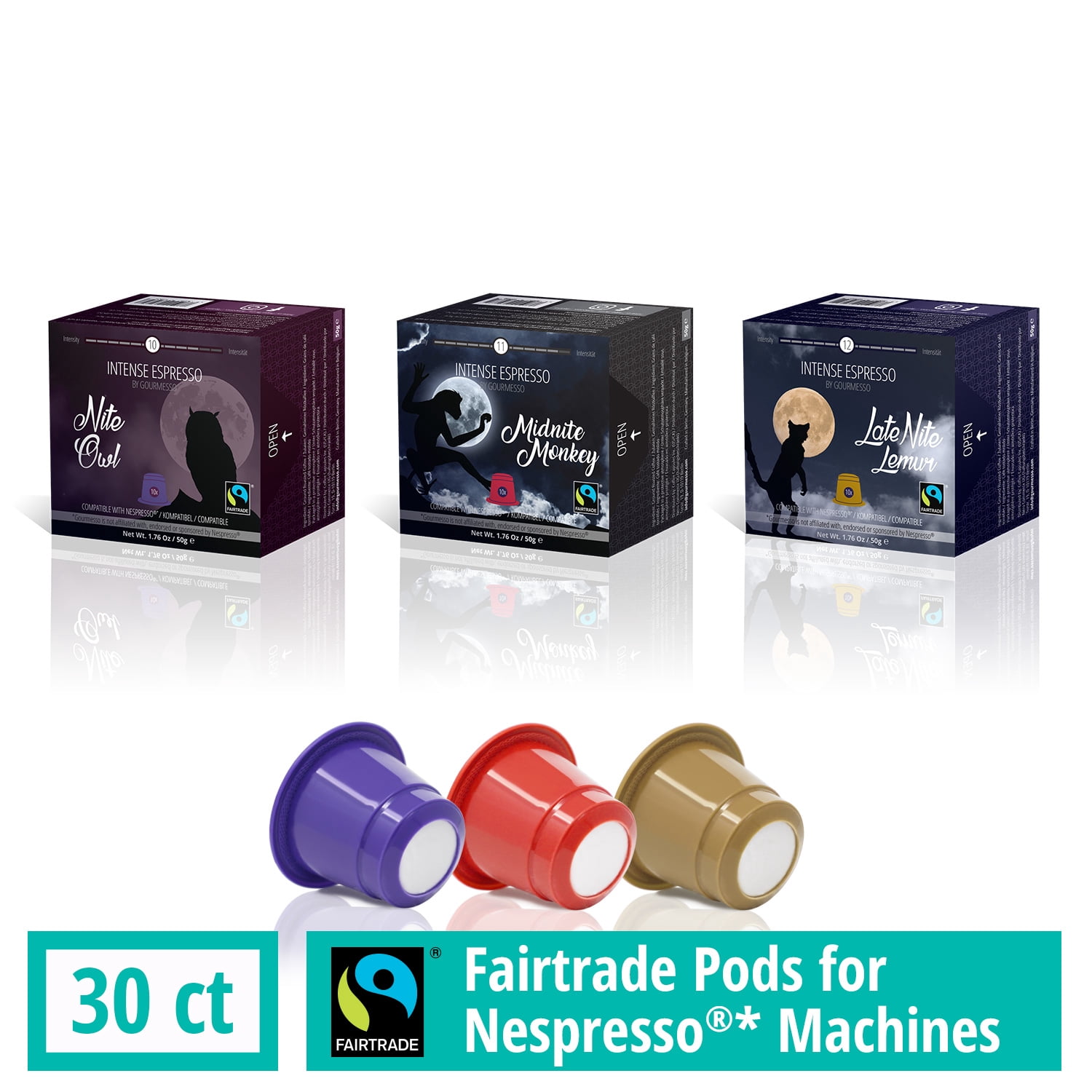 Gourmesso Capsules for Nespresso 