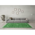 thumbnail image 3 of Ahgly Company Indoor Rectangle Persian Emerald Green Traditional Area Rugs, 7' x 10', 3 of 4