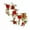 C, variant on PALIFEUR Christmas Garland with Lights - Xmas Garland with Flower, Exquisite Soft Christmas Lights Garland for Mantle Fireplace Holiday Party Christmas Decorations, 69 inch