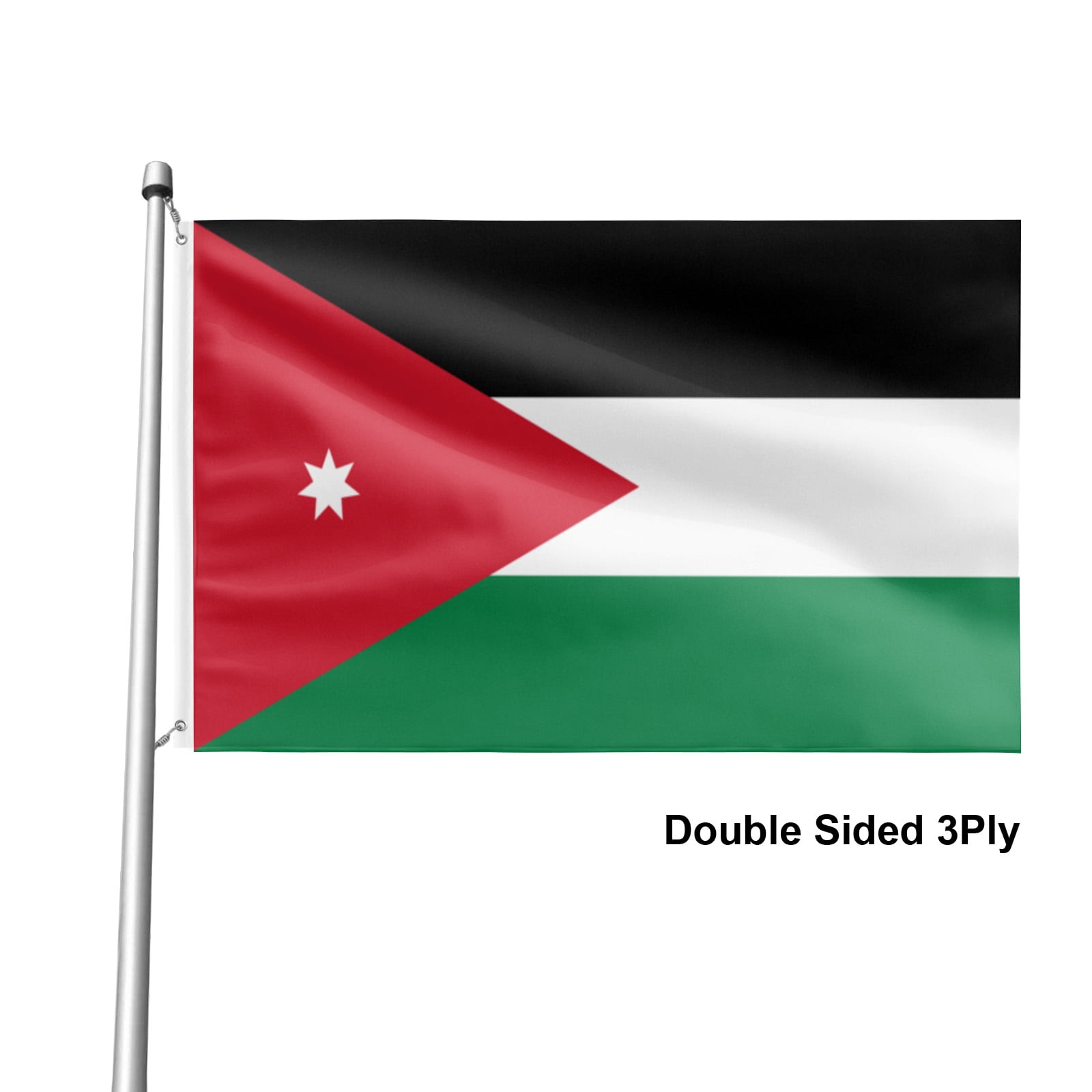 Livetty Double Sided 3 layers Flags 4x6 Ft Jordan Flags Banner for Yard Decoration Garden Display For World Soccer Play