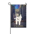 thumbnail image 1 of ABPHQTO Divertido Astronauta Animal Yard Garden Bandera 30x45 cm, 1 of 1