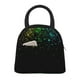 thumbnail image 1 of Disketp Night Rainbow Sparkles Bolsa Térmica para Almuerzo, Lonchera con Abertura Amplia y Gran Capacidad, Organizador Reutilizable para Mujeres, Hombres y Adultos, 1 of 6