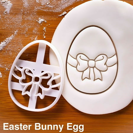 

Surprised Gift! Easter Cookie Easter Fondant Molds With Bunny For Holiday Home Baking Party Decor