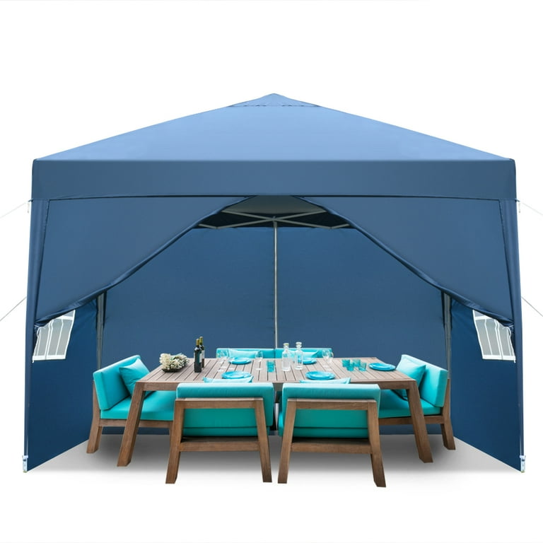UBesGoo 10x10ft Outdoor Pop Up Gazebo Tent with 4 Sides