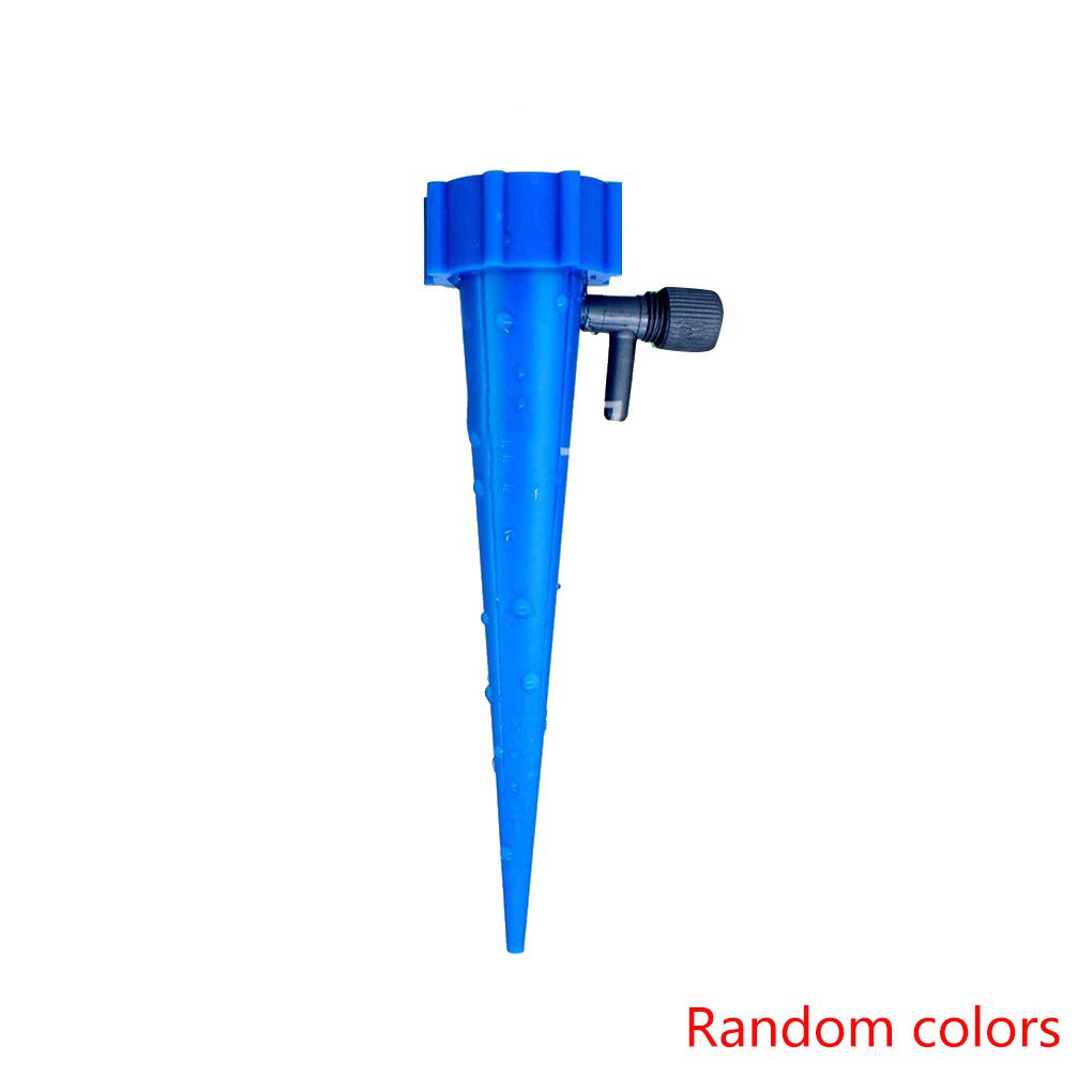 12pcs Plant Waterer Self Watering Spikes System Adjustable Water Flow Drip Irrigation Watering