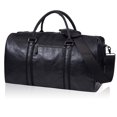 thumbnail image 1 of Bolsa de viaje Seyfocnia de piel impermeable de 1,5 kg, color negro, 1 of 1